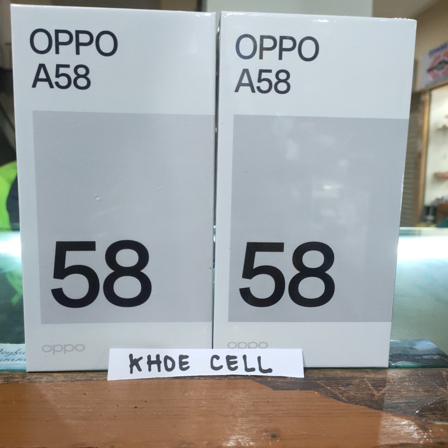 OPPO A58 4G NFC 8/128 GB New Garansi Resmi