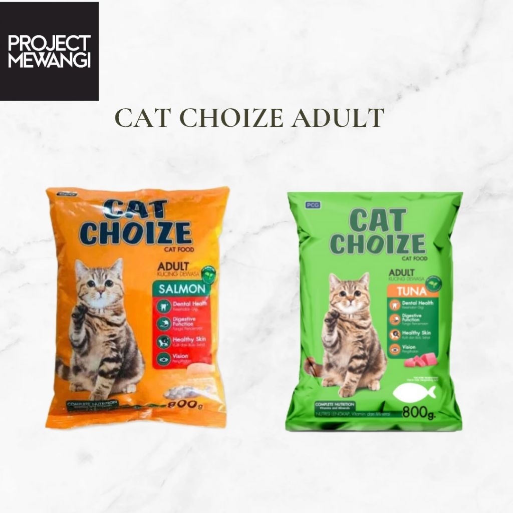 20kg/1Sak Makanan kucing Cat Food Cat Choize Adult Cat Food  Freshpack