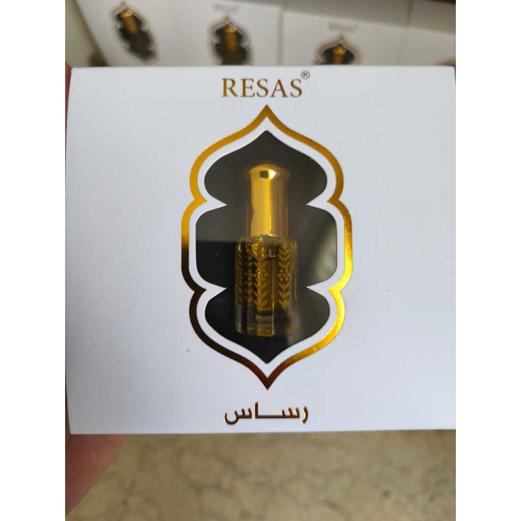 Resas Ehsas 3ml Attar Oil | PARFUM ARAB Mekah Madinah ORIGINAL 100%  Tahan Lama