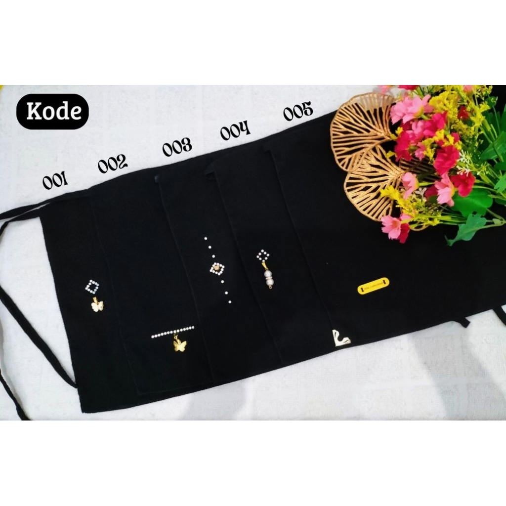 Cadar sifon | Cadar temboro | cadar hitam | cadar niqob