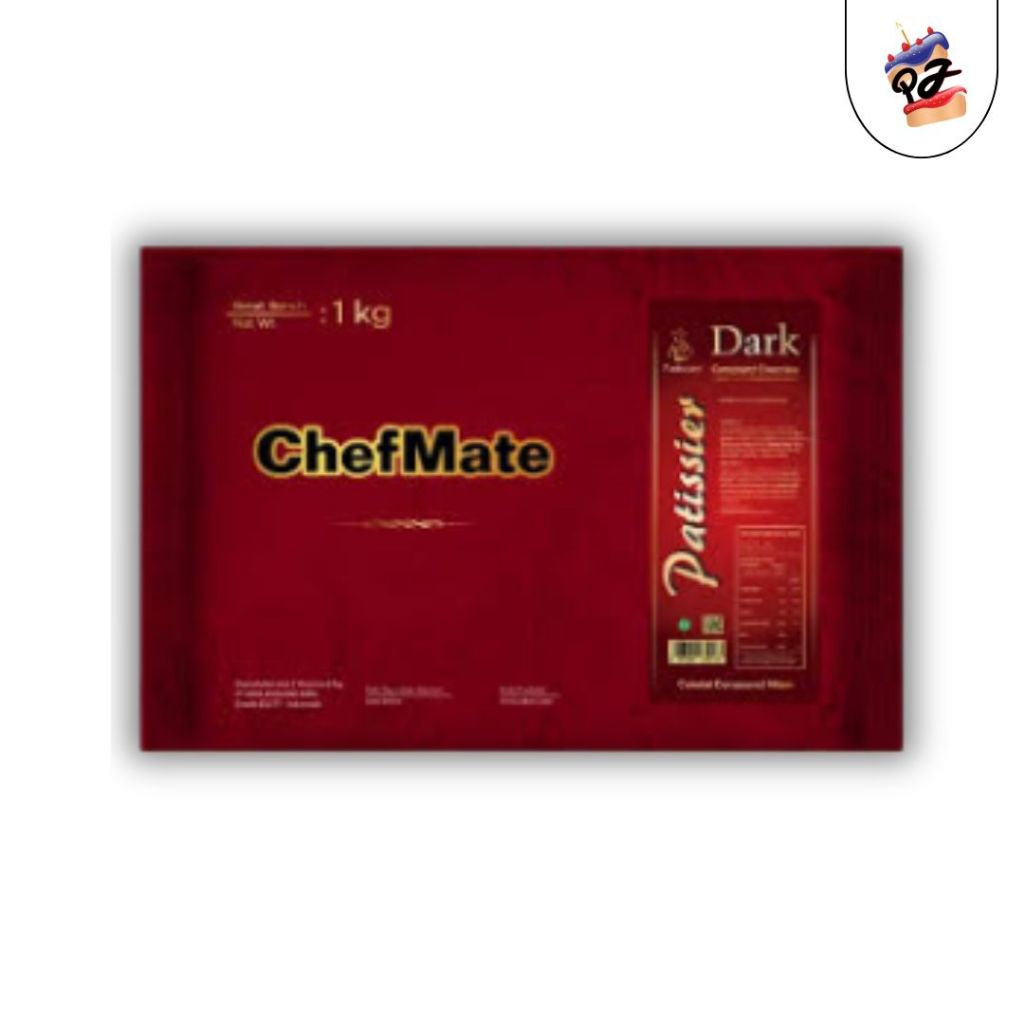 COKLAT COMPOUND CHEFMATE DARK PATISSIER 1 KG