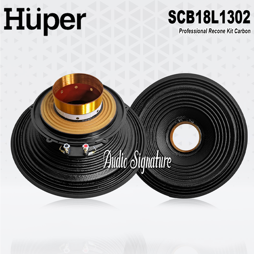 Recone Kit Daun Speaker 18 Inch HUPER SCB18L1302A | SCB 18L1302 A Original