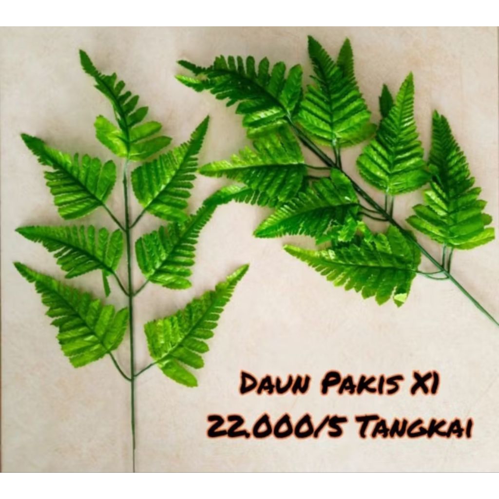 Daun Pakis - Daun Artificial Pakis Cabang