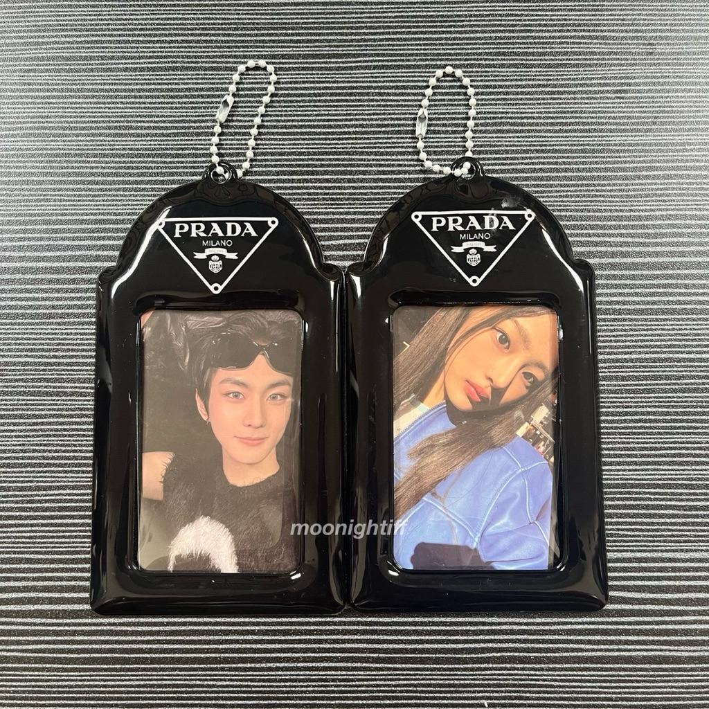 [READY STOCK] PRADA PHOTO CARD HOLDER CAHOL PVC NEW ENHYPEN NCT STRAY KIDS