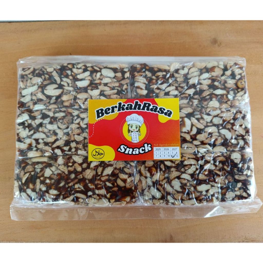 Jipang kacang asli kebumen 1 pack cemilan manis