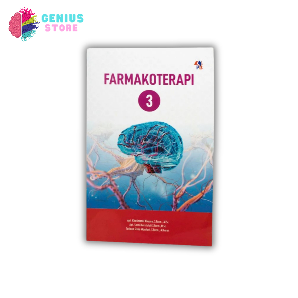 Buku Farmakoterapi 3 Karya apt.Khotimatul Khusna Buku Farmasi Pustaka Baru Press