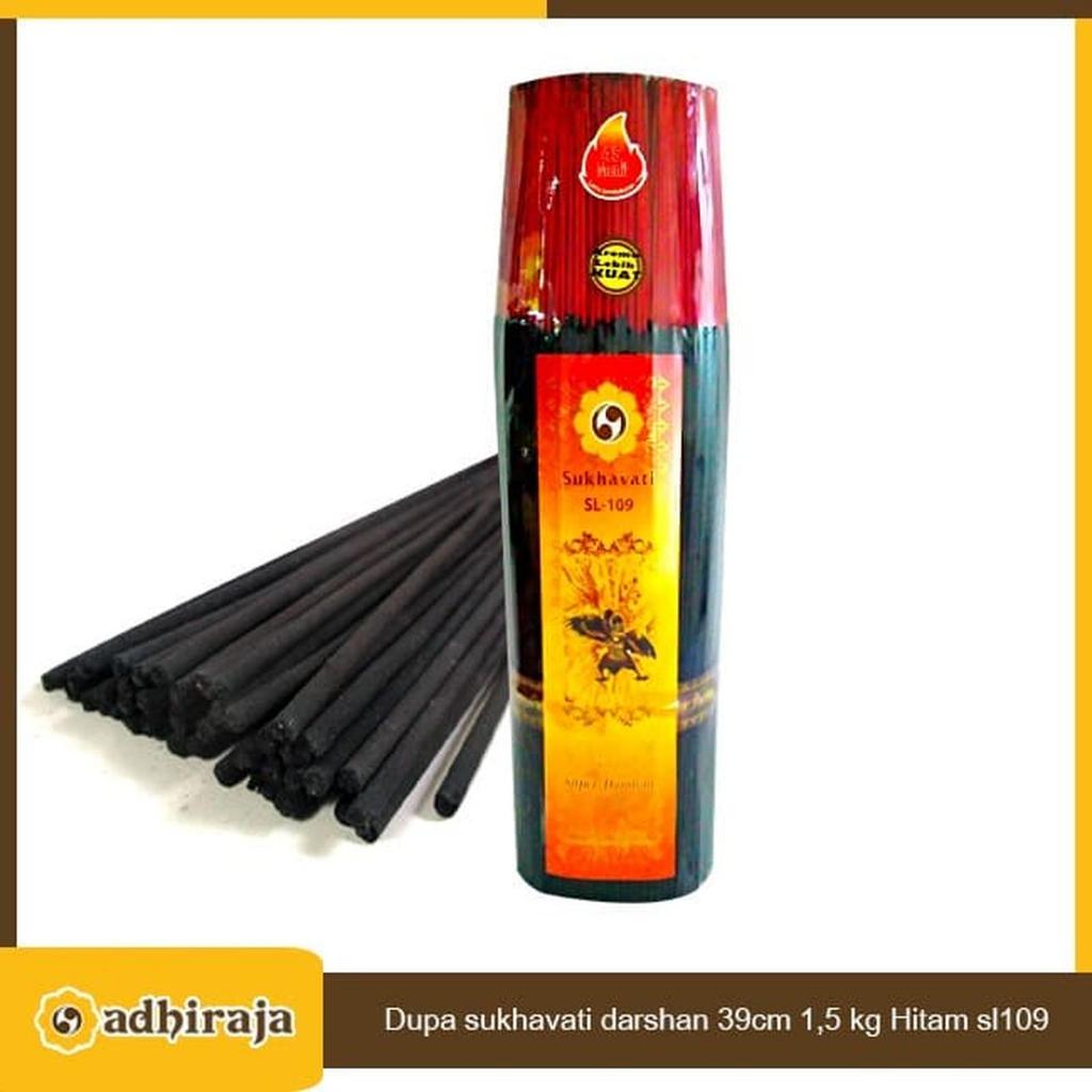 Dupa Hio Sembahyang Wangi Harum Alami Sukhavati Darshan Hitam 1,5 kg