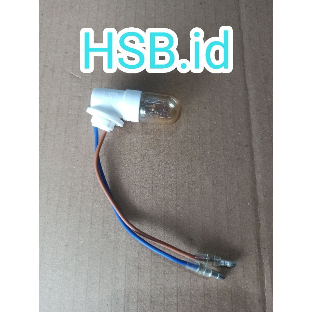 FITING SET KULKAS POLYTRON 1PINTU BONUS LAMPU 15W ORIGINAL