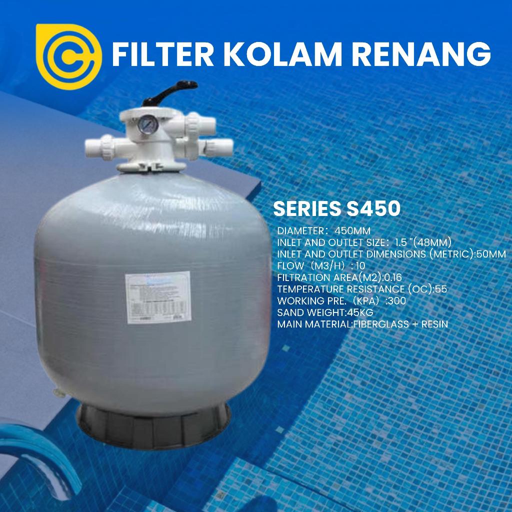 FILTER POMPA KOLAM RENANG S450/ SAND FILTER S450 KOLAM RENANG DIJAMIN ORIGINAL
