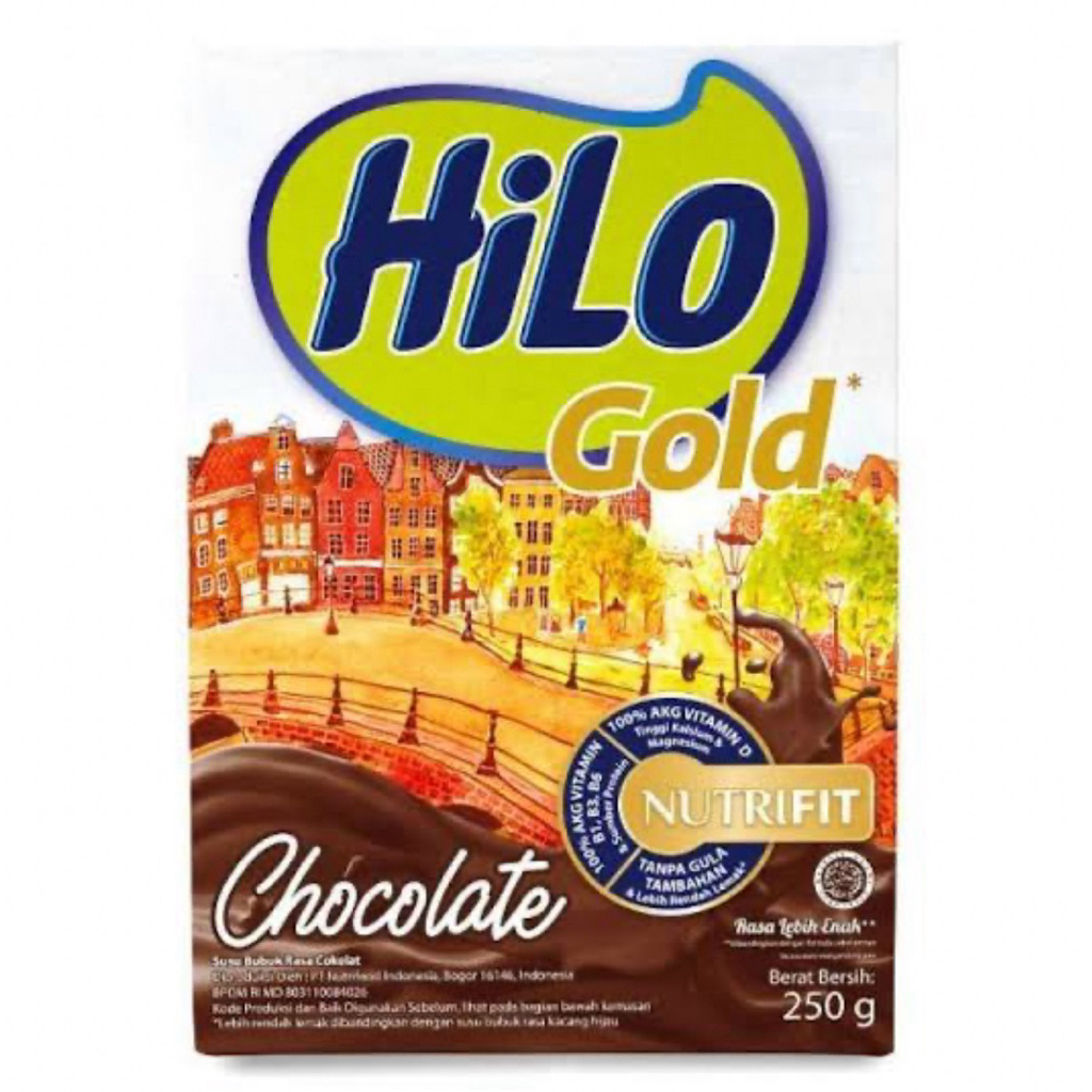 HILO GOLD CHOCOLATE SUSU BUBUK HILO GOLD