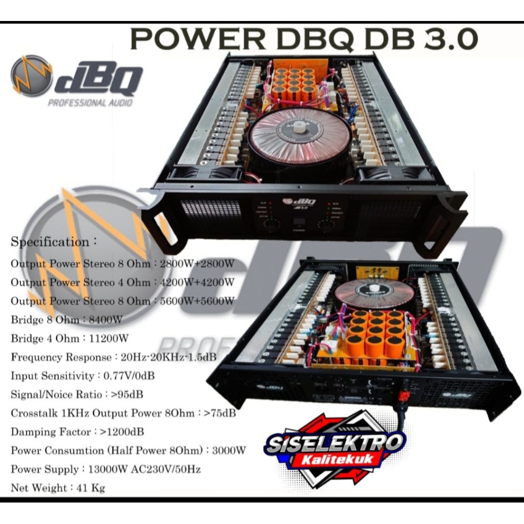 Power amplifier DBQ DB 3.0 Power Amplifier DBQ DB 30 DBQ 3.0 DBQ 30