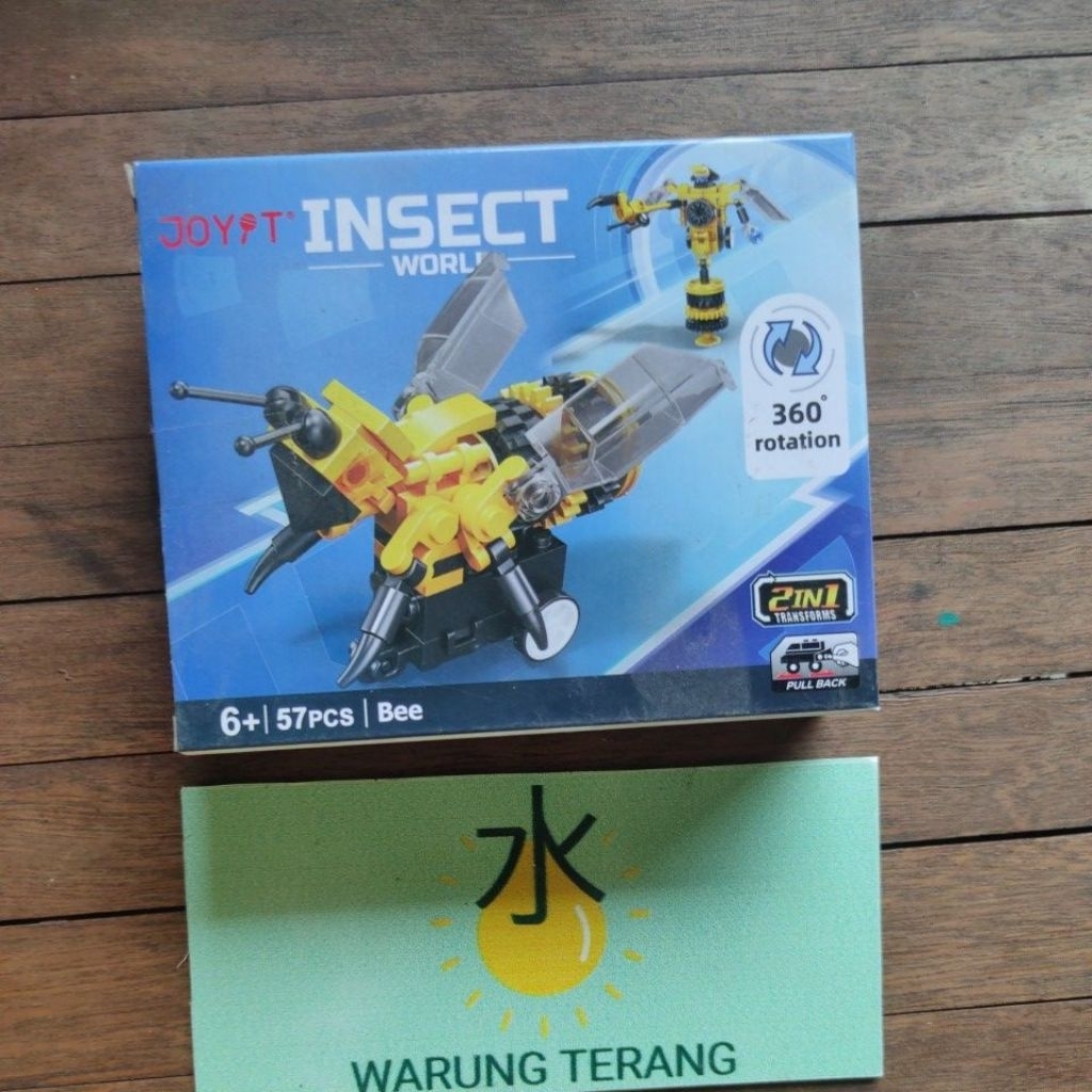 insect world bee 2 in 1 transform