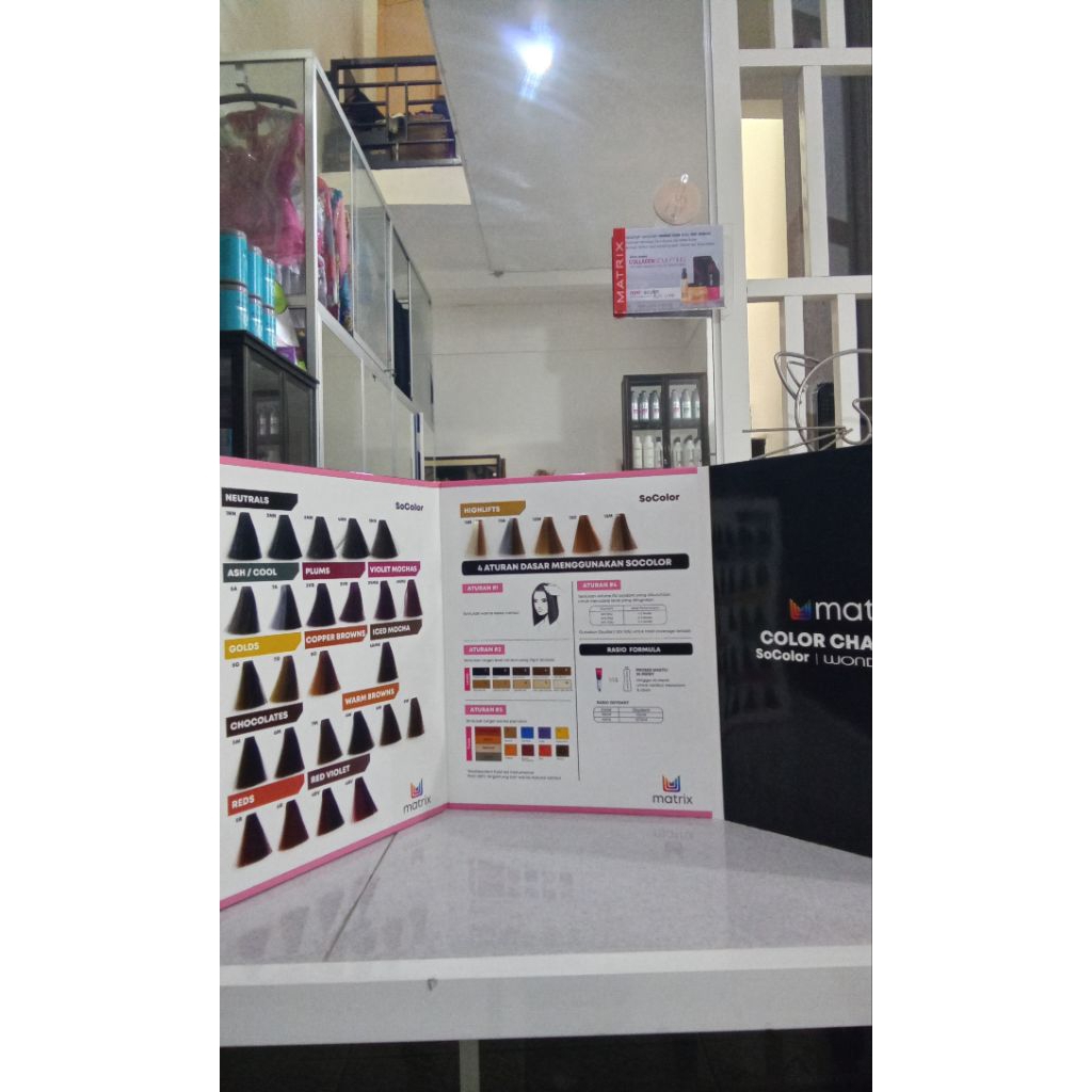 KATALOG WARNA MATRIX KATALOG HAIR COLOR