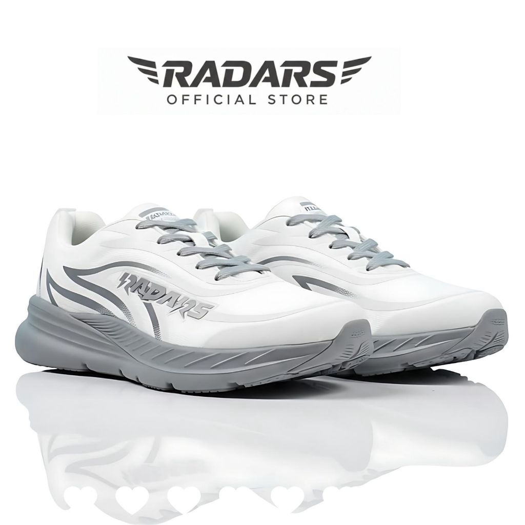 RADARS - Sepatu Lari Gym Mens Women Sepatu Olahraga Nyaman di pakai Brand Lokal