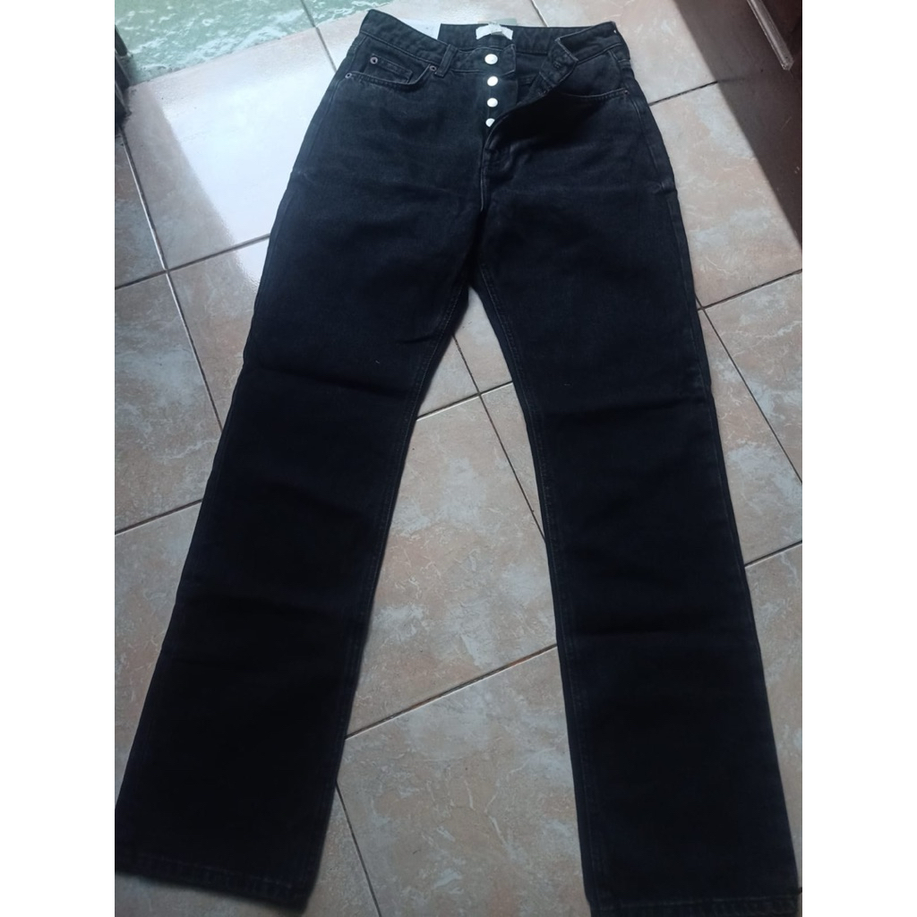 NEW CELANA LEVIS WANITA/ celana panjang hitam/ celana kekinian