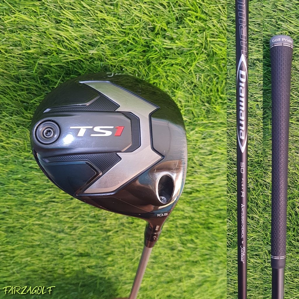 Stick Golf Driver Titleist TS1 Loft 10.5°, Shaft Flex R 50gr,Second Original
