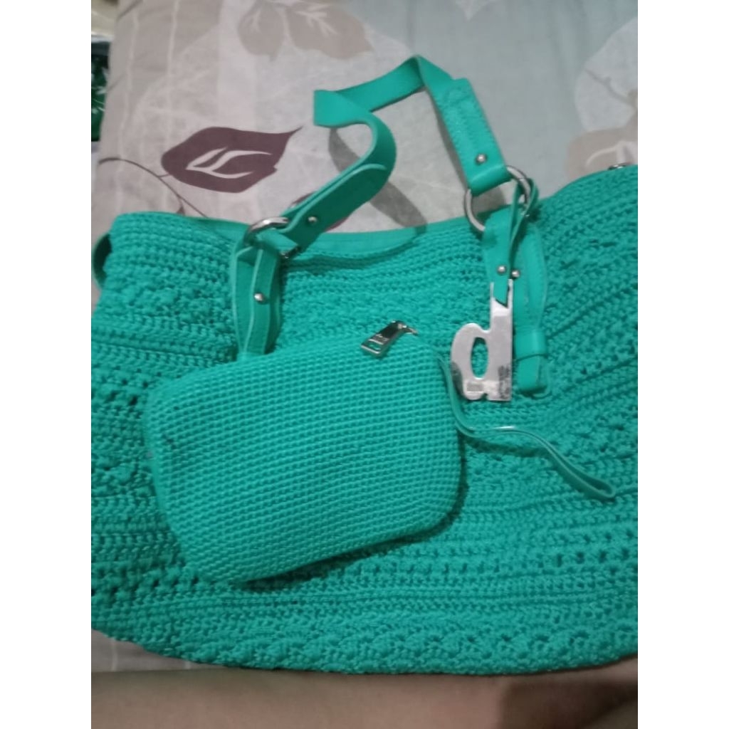 dowa totebag +dompet pouch preloved