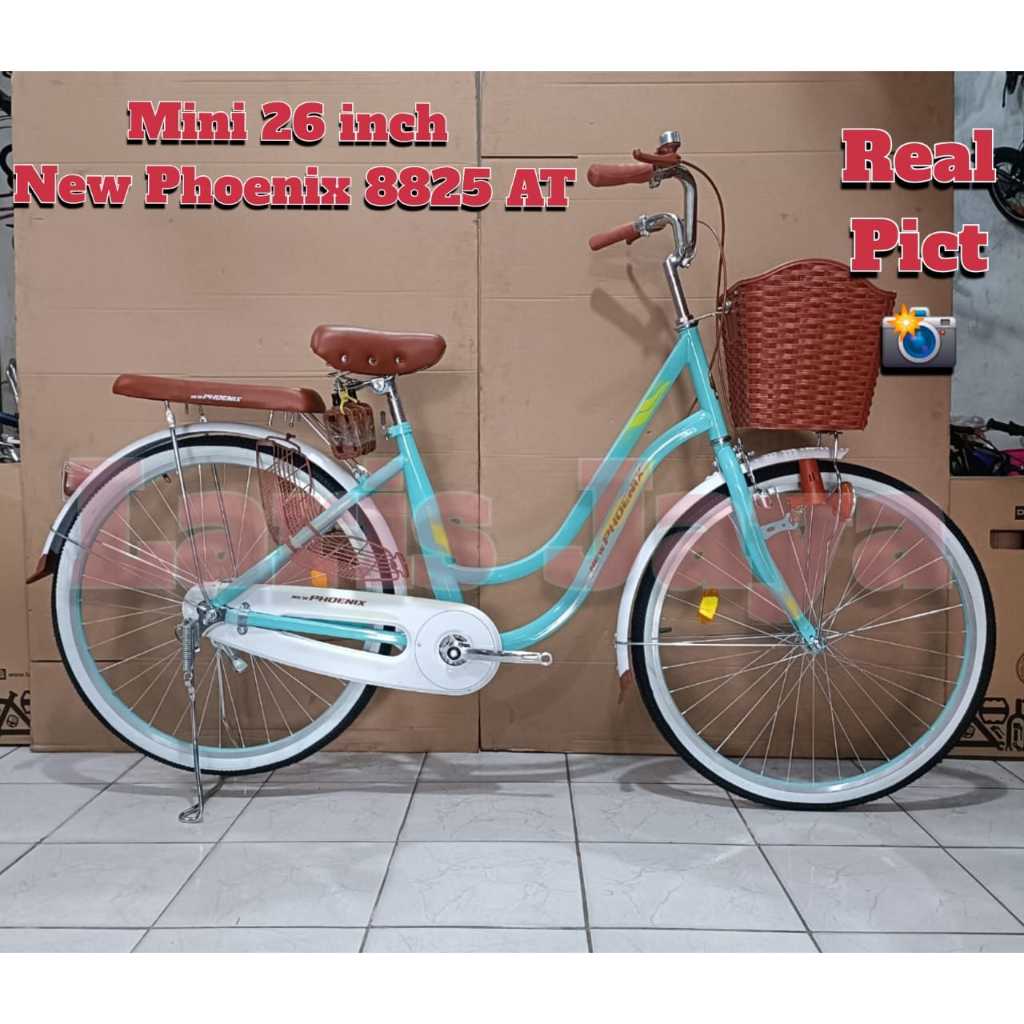 Sepeda Keranjang Dewasa Ukuran 26 Inch New PHOENIX 8825 keranjang TERBARU