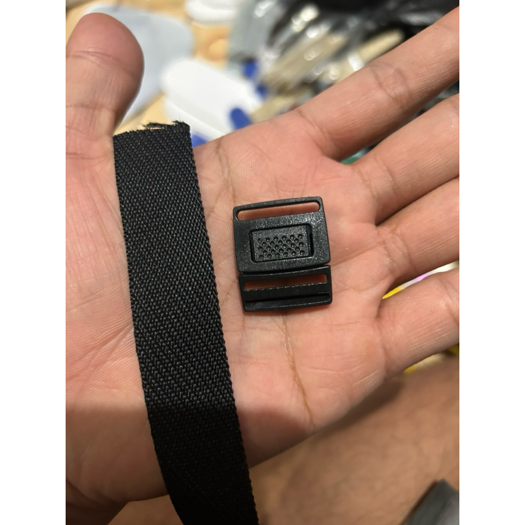 Strap gesper 5 panel / Strap ikat pinggang, Helm kantong