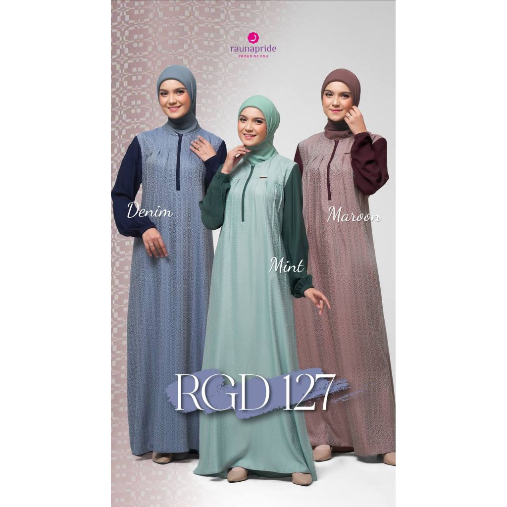 GAMIS RGD 127 BY RAUNA/GAMIS DEWASA/GAMIS WANITA/GAMIS DAILY/GAMIS REMAJA/GAMIS POLOS