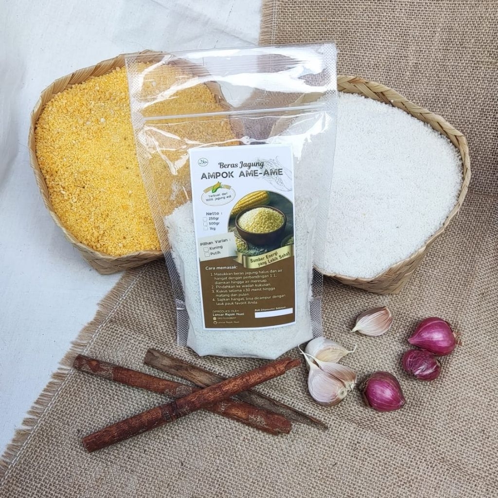 Beras Jagung Putih Instan (sudah matang)