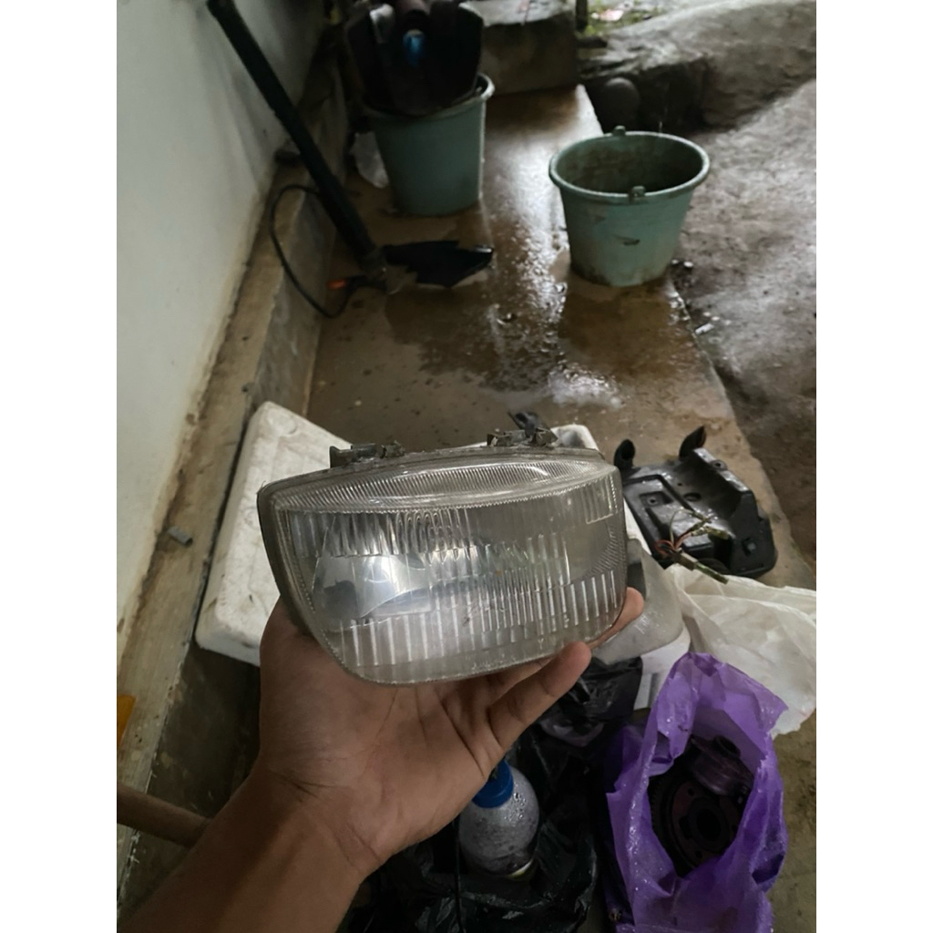 Reflektor lampu depan yamaha sigma original copotan motor YIMM