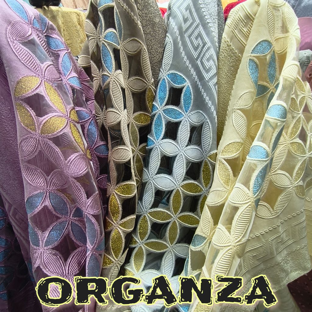 Kain Organza/Bahan Kain Organza[harga ½ meter]