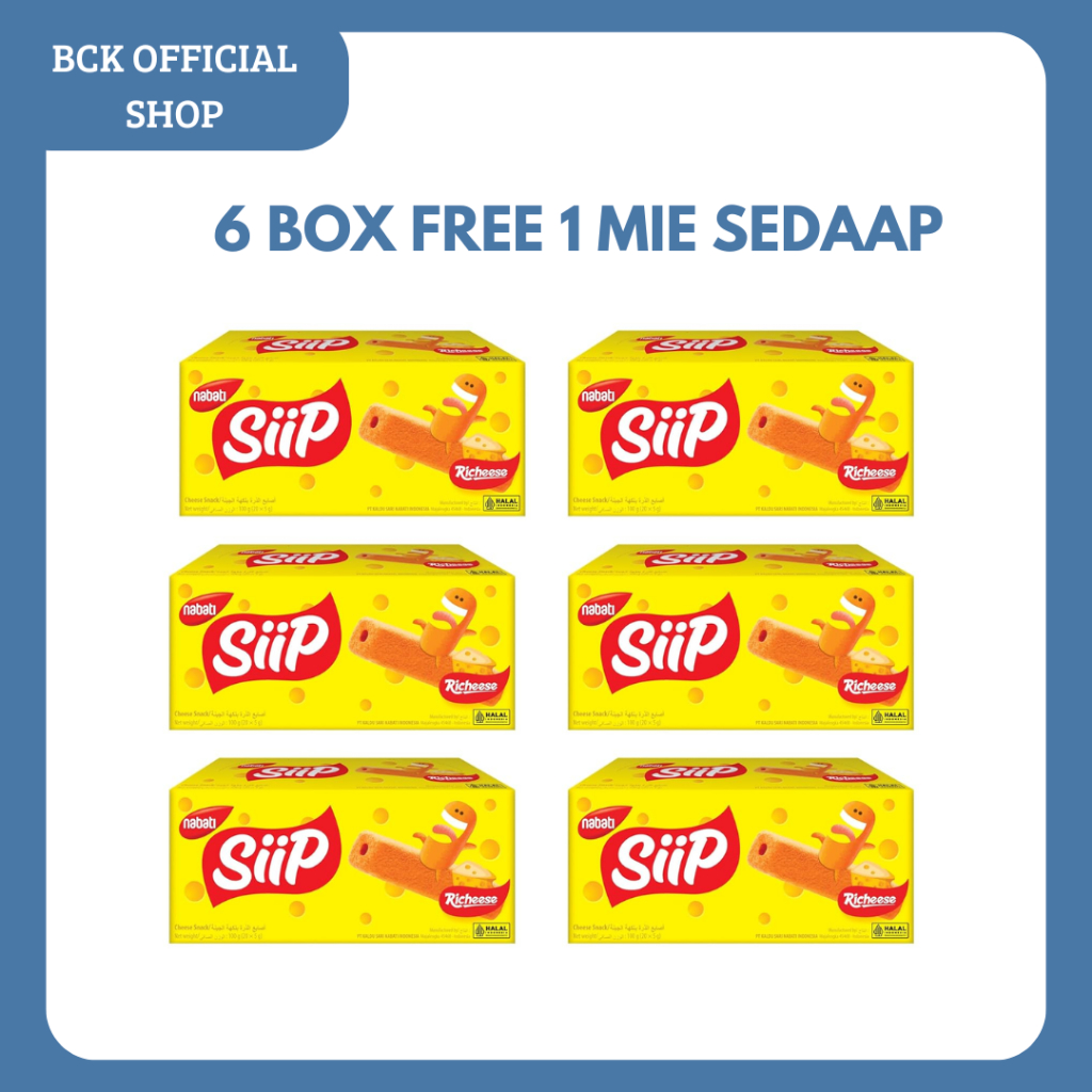 Richeese Nabati Siip [ 20x5gr ]