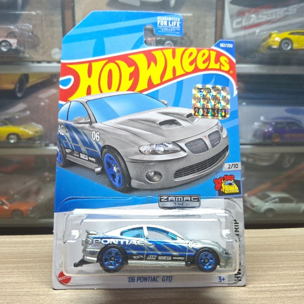 Hot Wheels 06 Pontiac GTO - Zamac - FS 2022 - Original Hotwheels