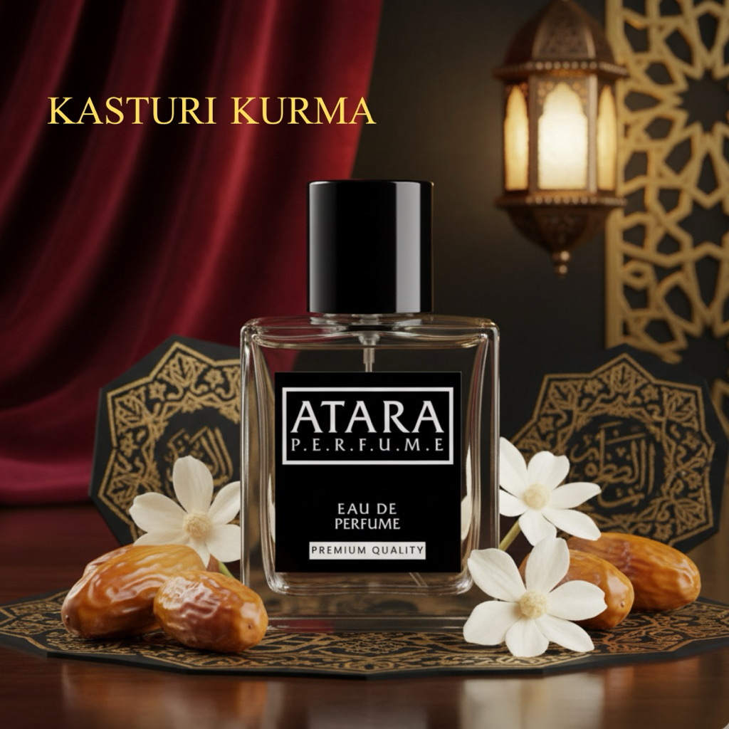 Parfum Kasturi kurma Premium Farfum Islami Minyak Wangi Sunnah Aroma Tahan Lama Tanpa Alkohol 100%
