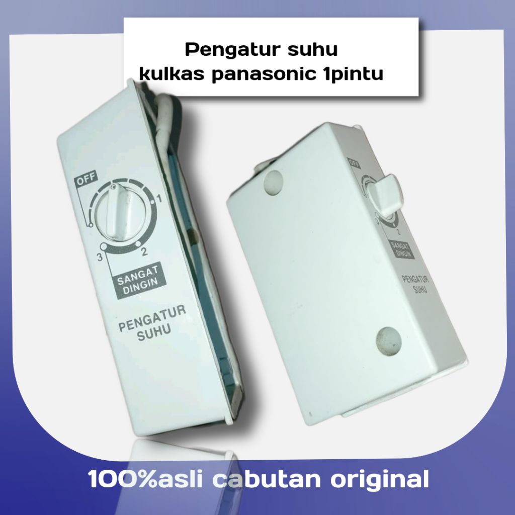 TERMOSTAT KULKAS PANASONIC 1PINTU HABIS PENGATUR SUHU ORIGINAL