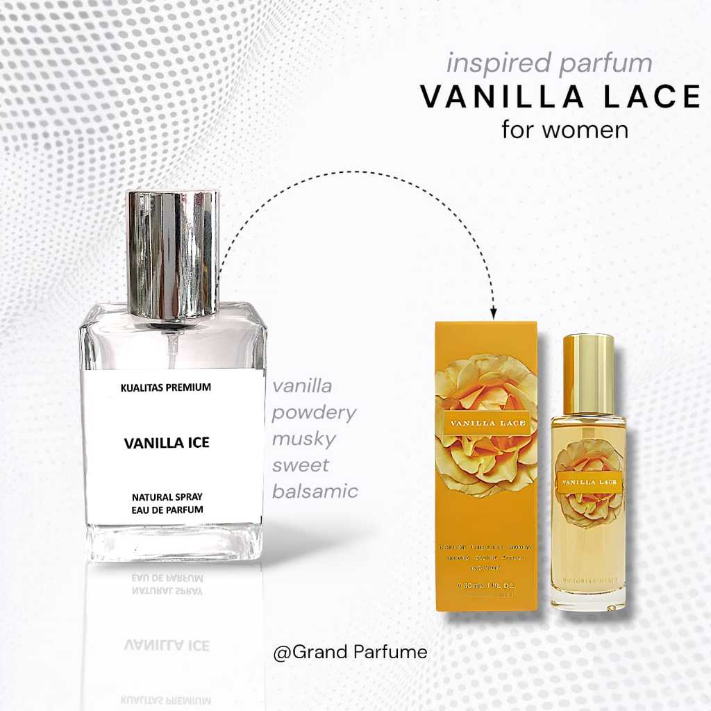 Inspired Parfum Victoria Secret Vanilla Lace Tahan Lama