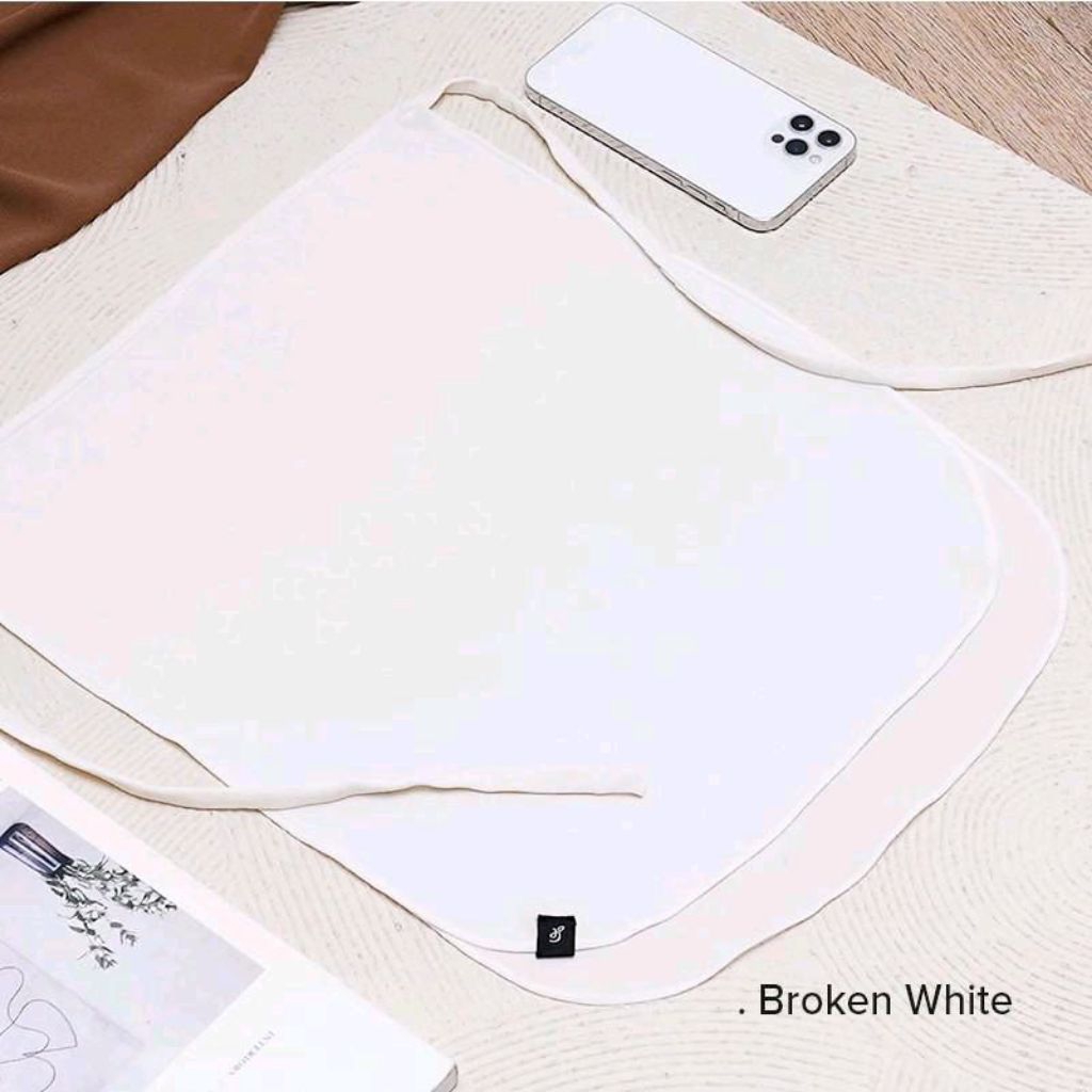 Cadar 2 layer Bahan Ceruty babydoll premium Ceruti Muslim Jilbab