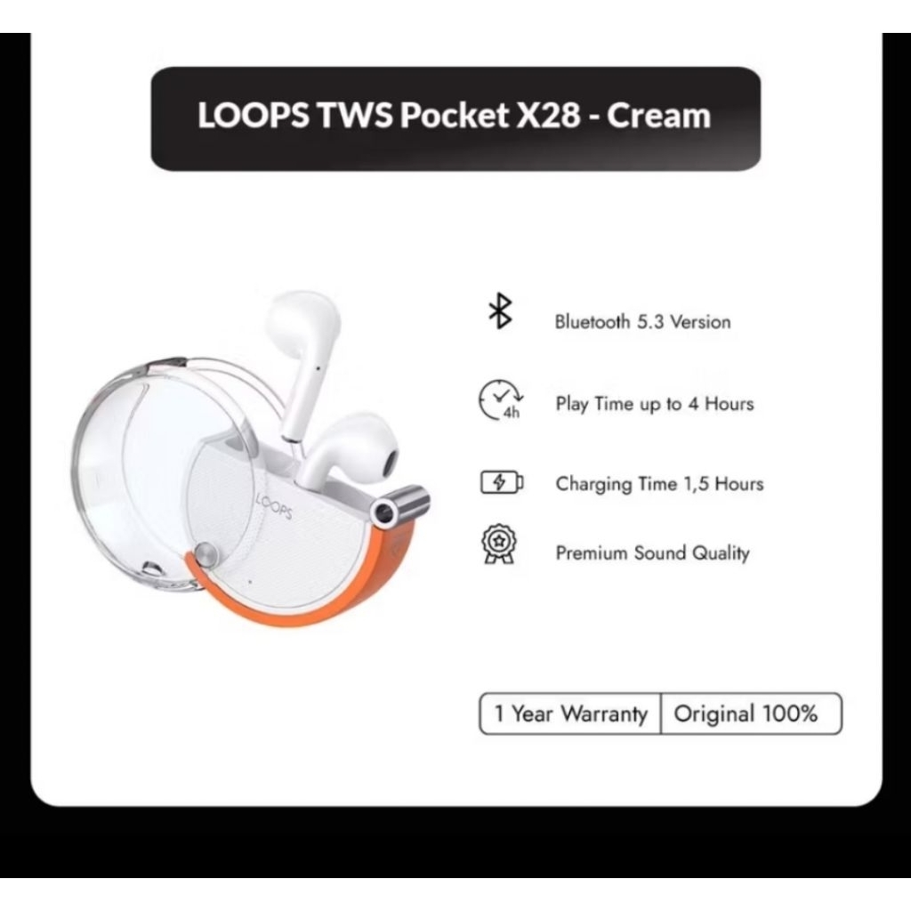 TWS LOOPS Pocket X28