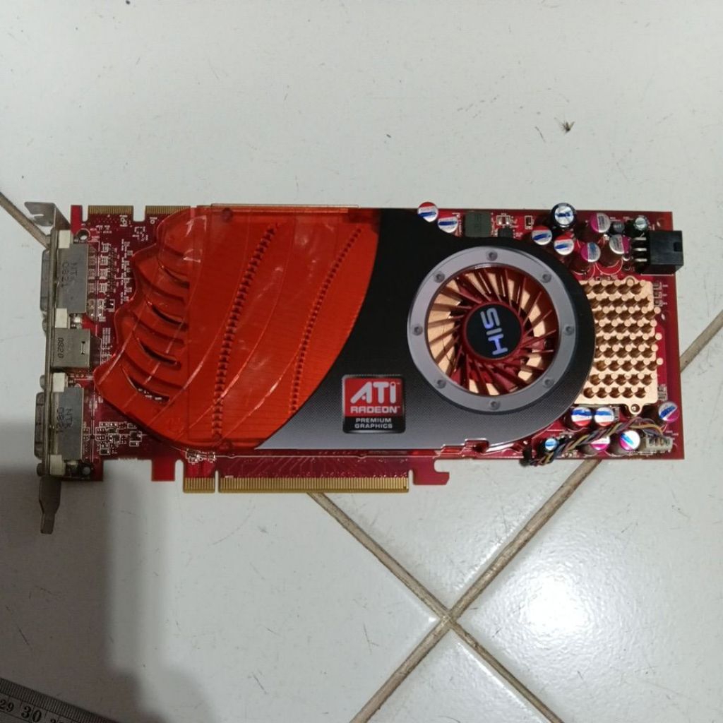 HIS vga card ati radeon HD 4850 512mb bekas seken hidup normal
