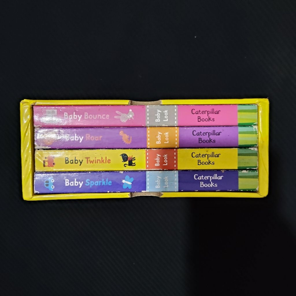 Buku Original • Boxset Boardbook Buku Anak Bahasa Inggris - Baby Sparkle / Baby Twinkle / Baby Roar 