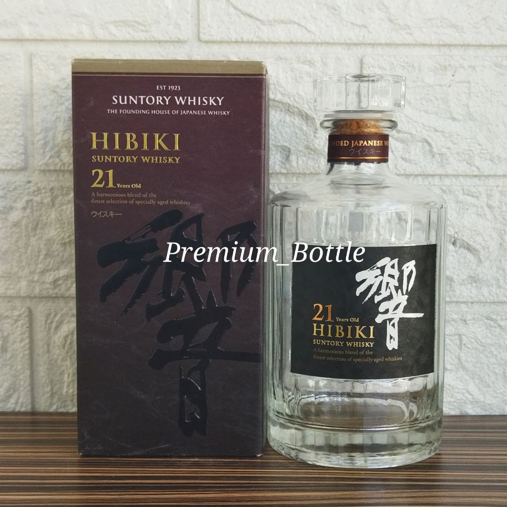 Botol Kosong Hibiki 21 Years 700ml + Box