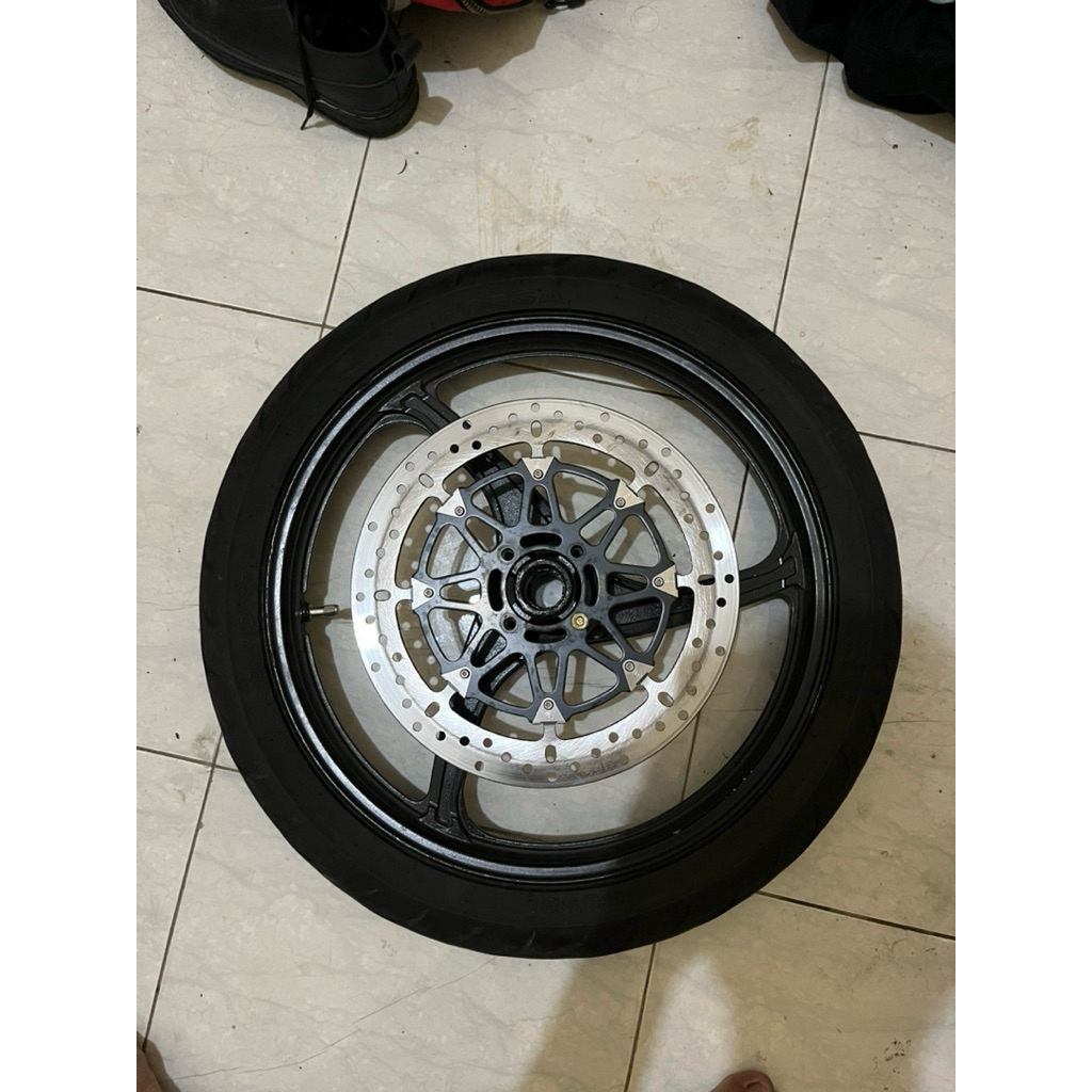 Velg + ban depan racing noz pnp yamaha ring 17/140