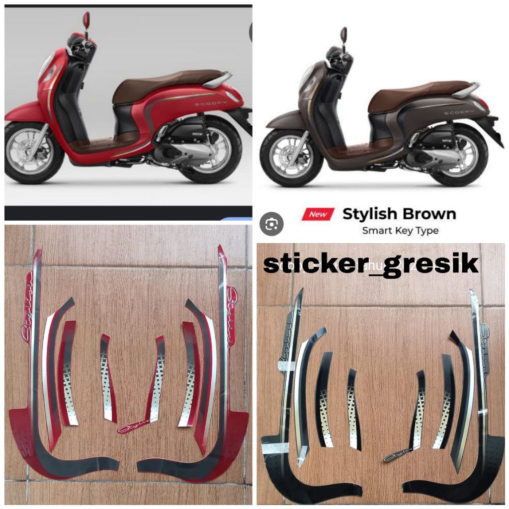 striping sticker Scoopy stylish 2023