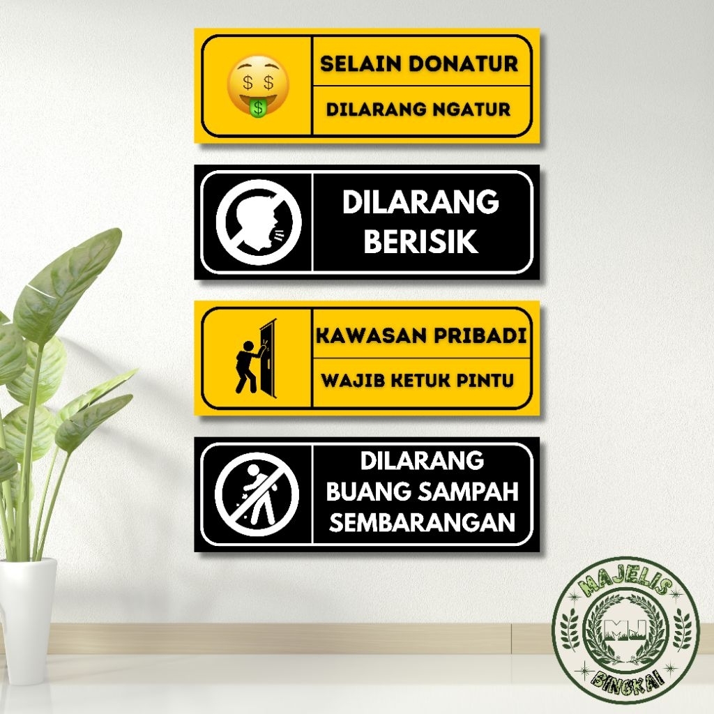 promo 1set 4pcs hiasan dinding aesthetic. pajangan dinding aesthetic