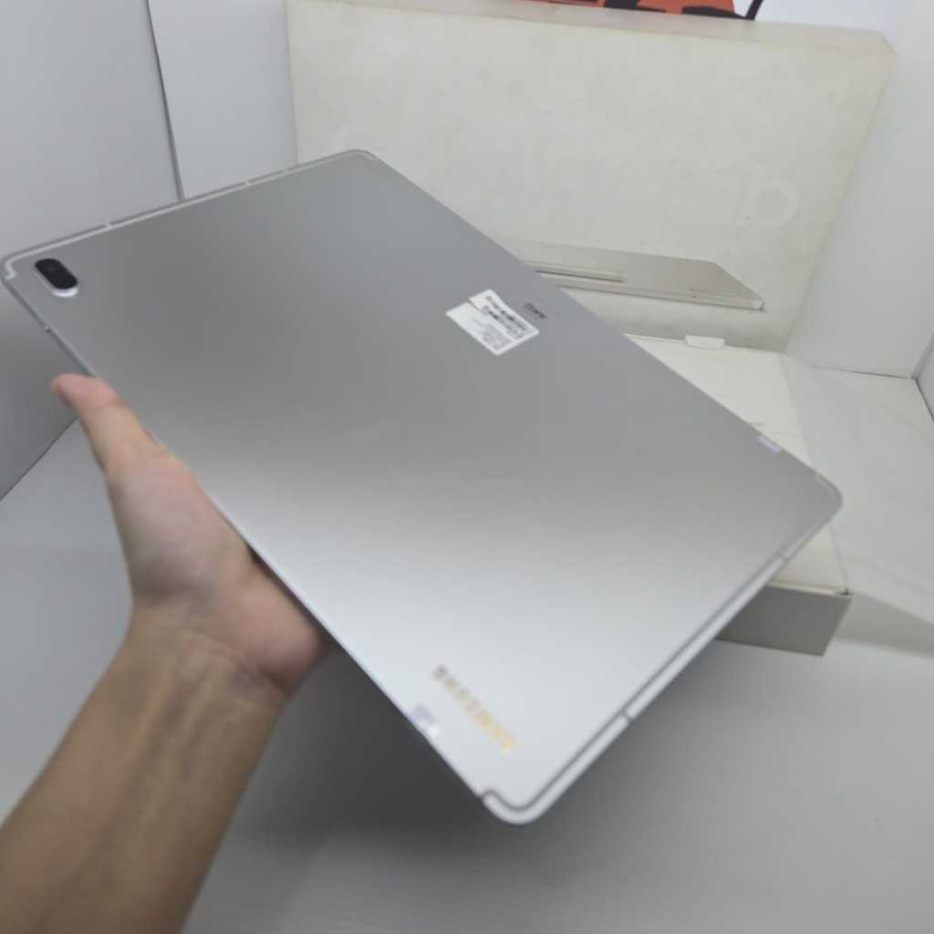 Tablet Samsung Tab S7 FE 6/128 5G Fullset Mulus NO MINUS NO KENDALA