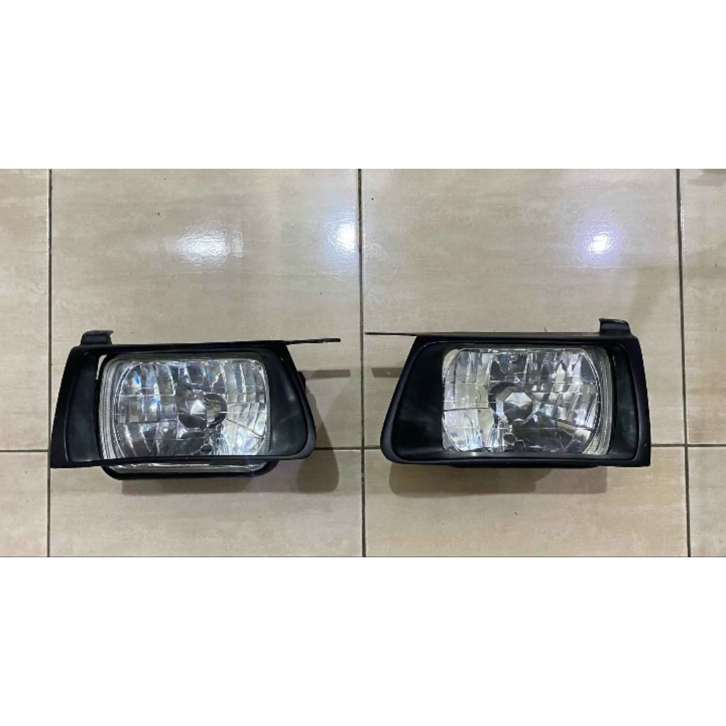 Lampu celong toyota starlet kapsul + Grill starlet gt