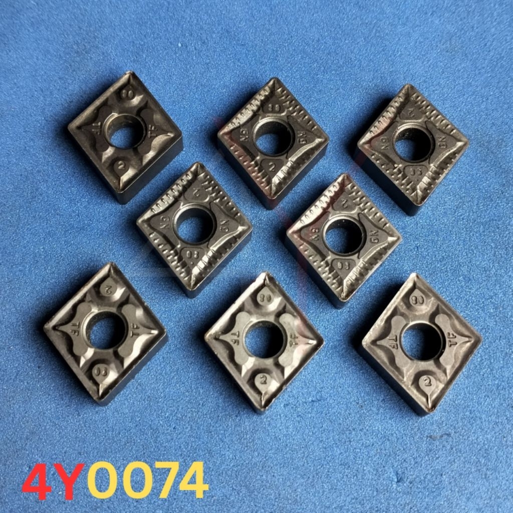 Insert CNMG 120408 Iscar seken layak pakai..insert bubut CNMG 1204..CNMG 12 04 08 ISCAR Carbide