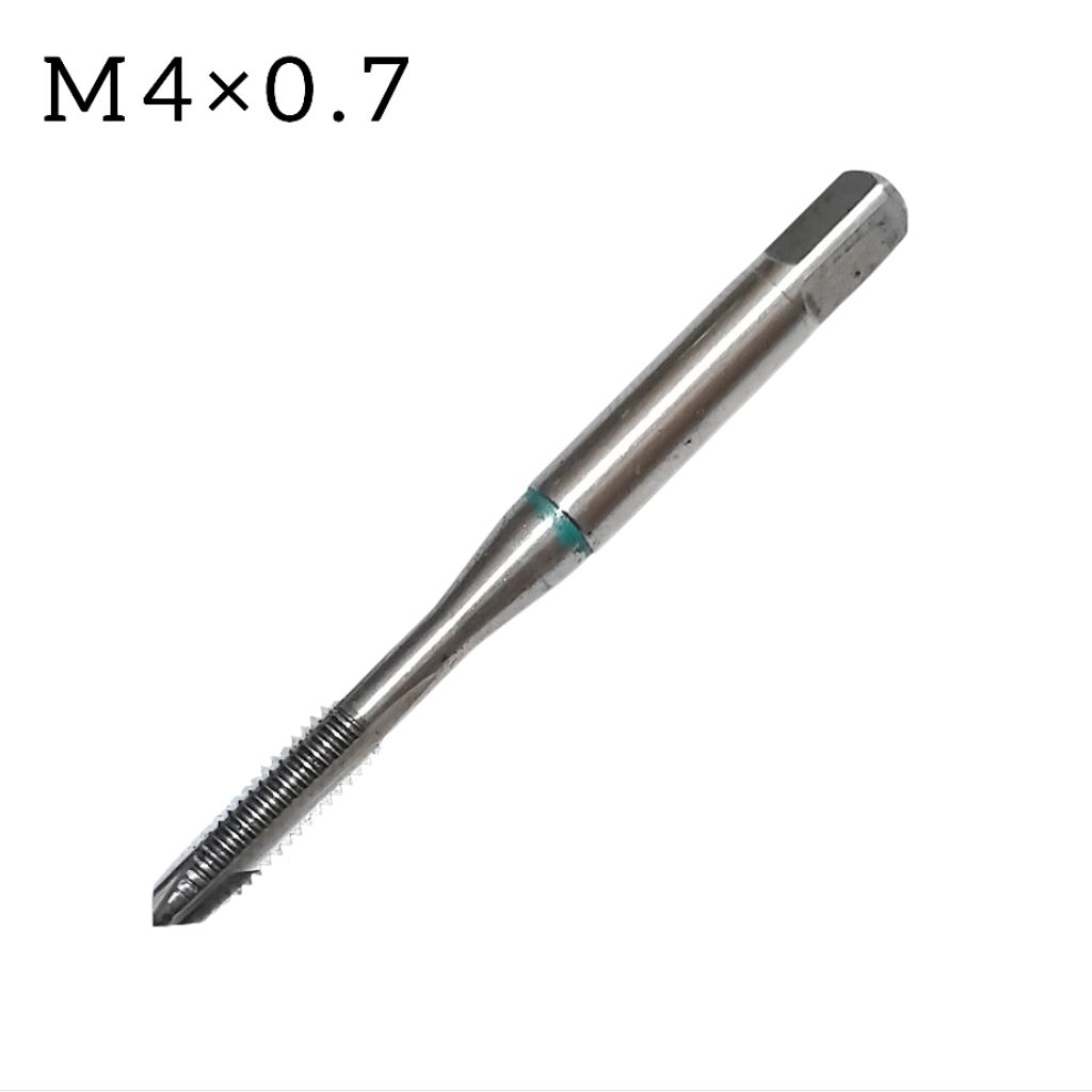 Tap Lurus M4×0.7 Guhring Tapping Mesin Tap Bubut m4 × 0.7 hss bekas mulus