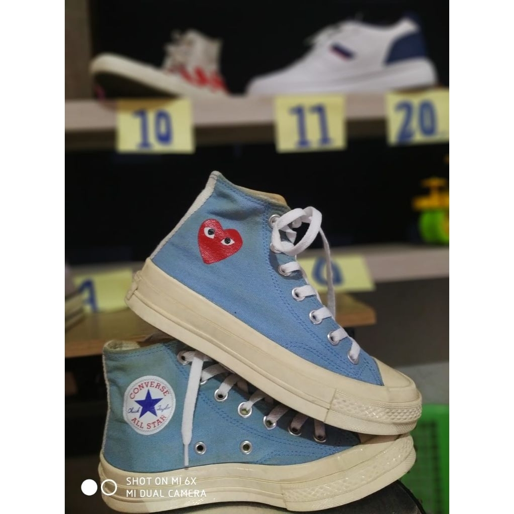 CONVERS CDG BLUE HIGH - SECOND ORIGINAL