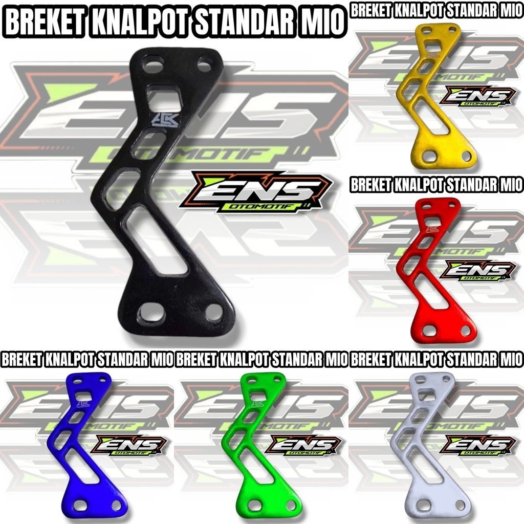 Breket knalpot mio karbu model standart / pangkon knalpot mio karbu