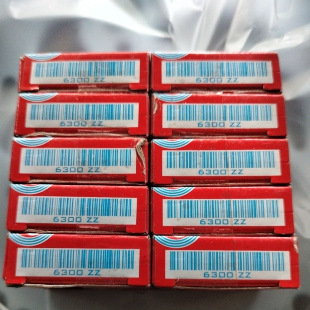10 pc bearing laker,laher 6300 zz indopart roda depan Mio, sporty, 5tl, cripton, Yupiter, Yupiter z 