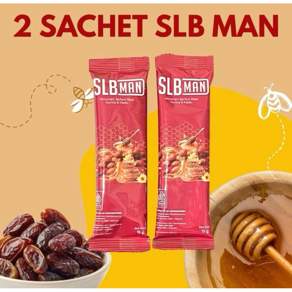 SLB MAN ISI 2 SACHET NEW ORIGINAL 100%