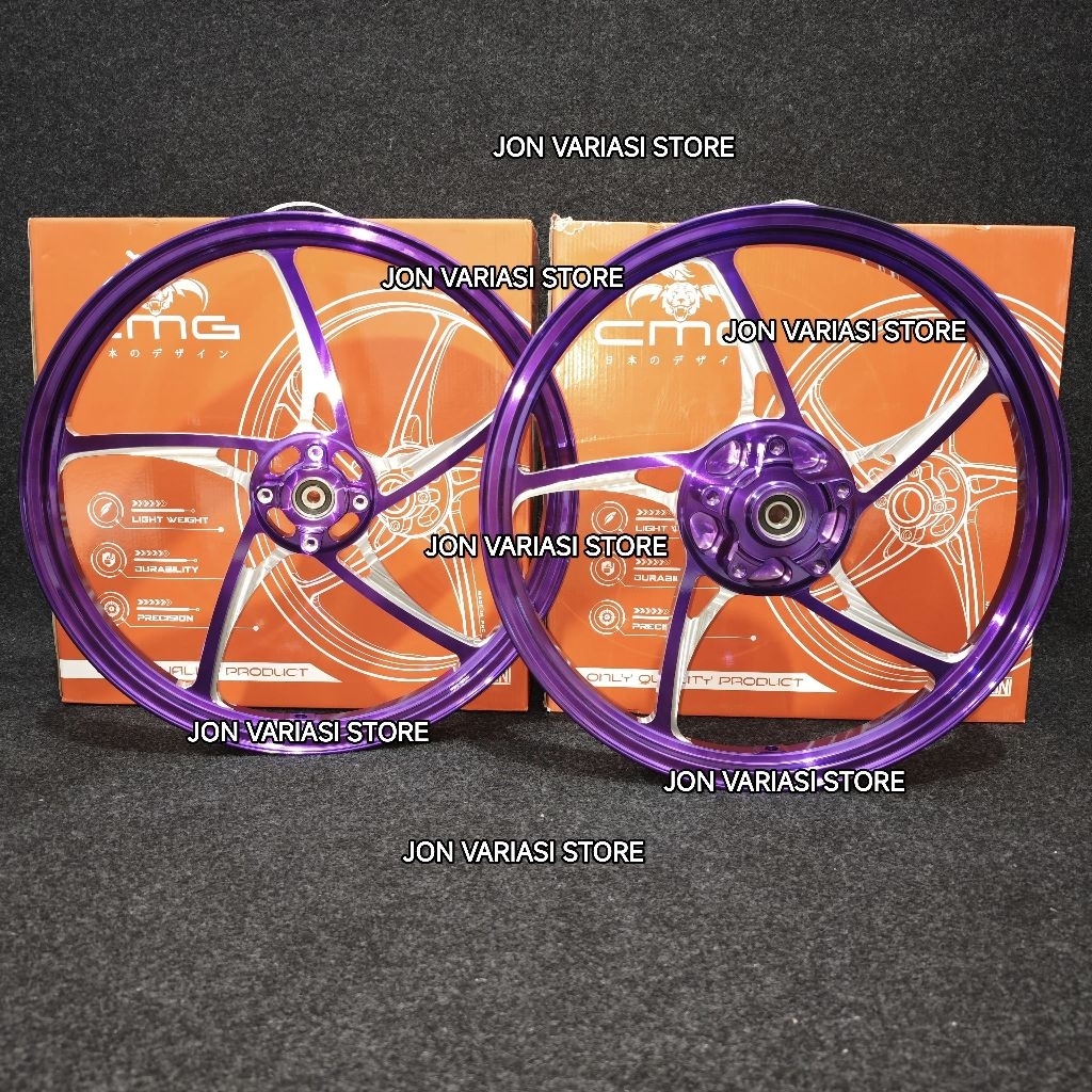 VELG RACING ORIGINAL CMG KZR MX KING 17X160 17X160 FULL CNC KZR MX KING RING 17X160 17X160
