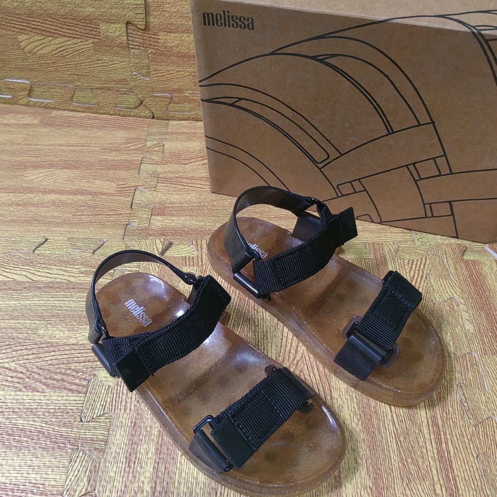 Melissa sendal wanita papete wide ad original